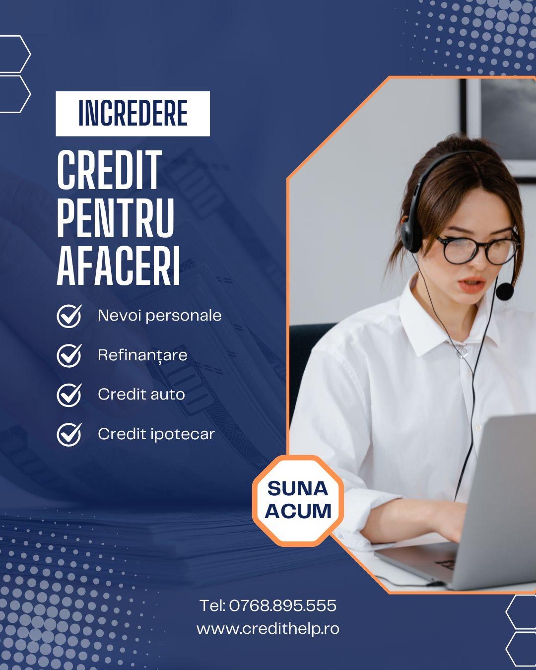 Consultanță pentru credit de firmă